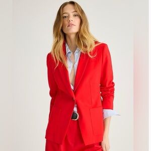 NWOT J. Crew‎ Helena blazer in stretch linen blend Size 14